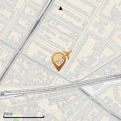 Karte Ottostraße 12-17, 50823 Köln