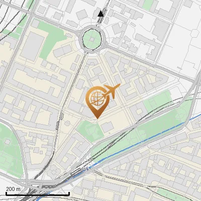 Karte Ottostraße 9, 80333 München