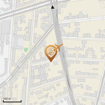 Karte Paderborner Straße 1-2, 10709 Berlin