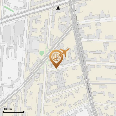 Karte Paderborner Straße 3-7, 10709 Berlin