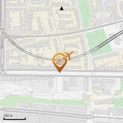 Karte Palmaille 92-100, 22767 Hamburg