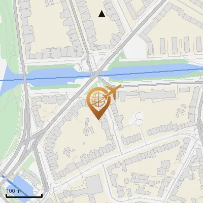 Karte Papenhuder Straße 11-15, 22087 Hamburg