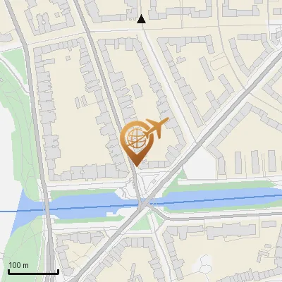 Karte Papenhuder Straße 24, 22087 Hamburg