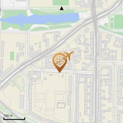 Karte Paretzer Straße 3-6, 10713 Berlin