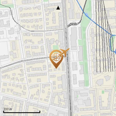 Karte Parzivalplatz 1-7, 80804 München