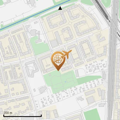 Karte Paschstraße 21-36, 80637 München