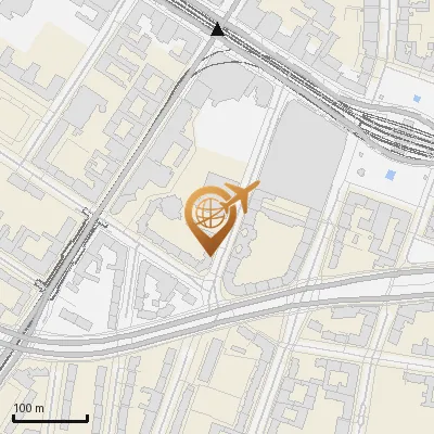 Karte Passauer Straße 10, 10789 Berlin