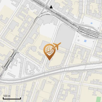 Karte Passauer Straße 35, 10789 Berlin