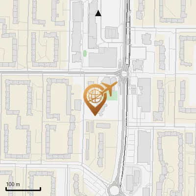 Karte Paul-Klee-Straße 3, 22115 Hamburg