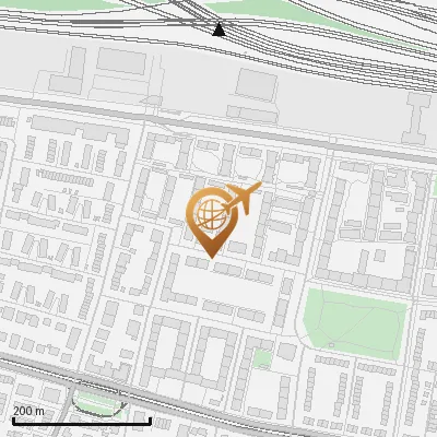 Karte Perhamerstraße 83-86, 80687 München