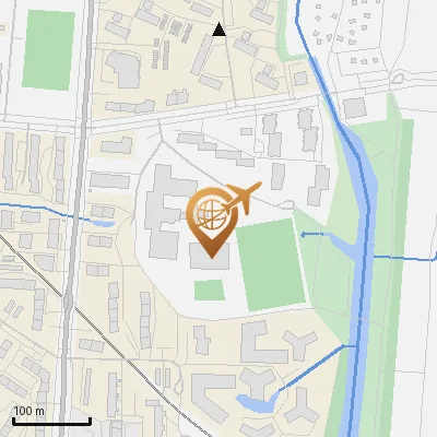 Karte Perlstieg 1, 21107 Hamburg