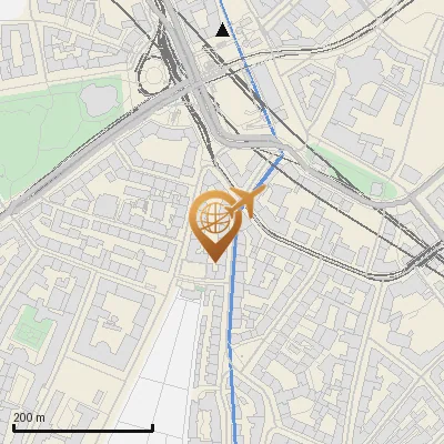 Karte Pestalozzistraße 7-16, 80469 München