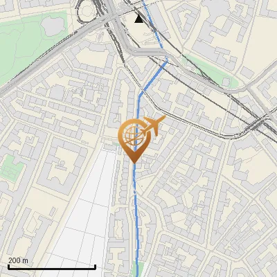 Karte Pestalozzistraße 18-22, 80469 München