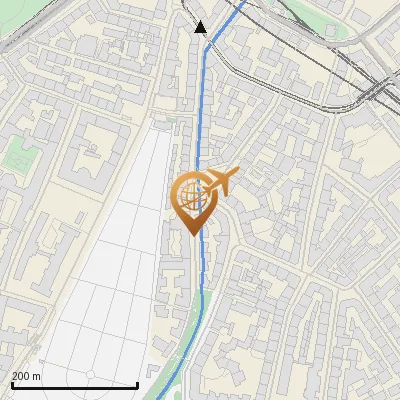 Karte Pestalozzistraße 25-36, 80469 München