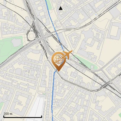 Karte Pestalozzistraße 3, 80469 München