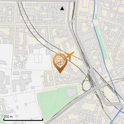 Karte Pettenkoferstraße 5-8, 80336 München