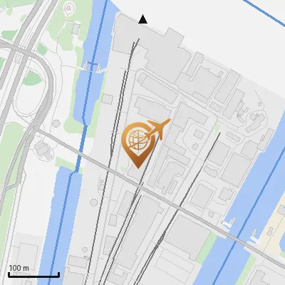 Karte Peutestraße 6-15, 20539 Hamburg