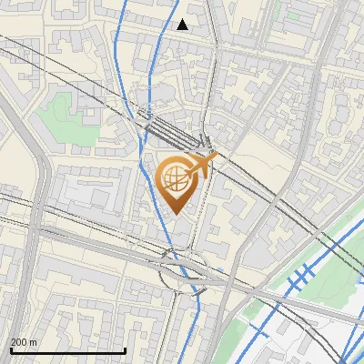 Karte Pfarrstraße 5-14, 80538 München