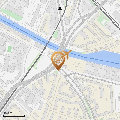 Karte Pfenningsbusch 38, 22081 Hamburg