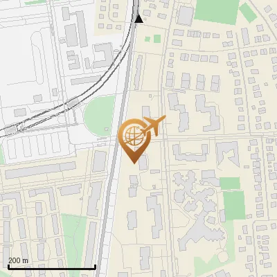 Karte Pfingstrosenstraße 89, 81377 München