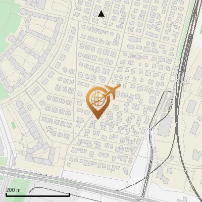 Karte Pinienweg 17, 80939 München