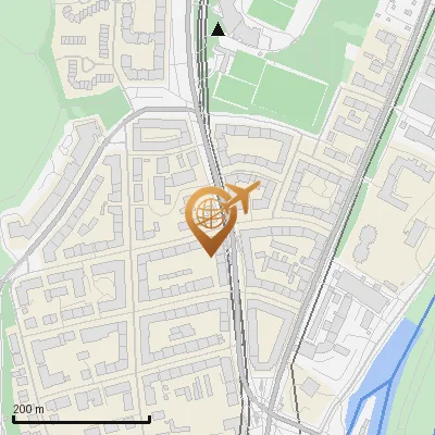 Karte Pognerstraße 9-20, 81379 München