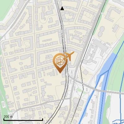 Karte Pognerstraße 36-40, 81379 München