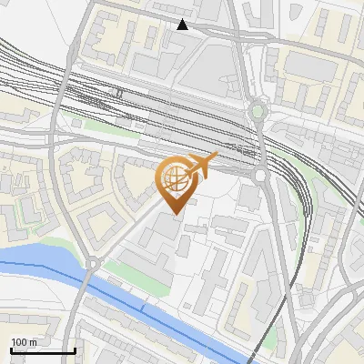 Karte Poppenhusenstraße 12, 22305 Hamburg