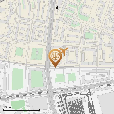 Karte Prinzregentenstraße 122-131, 81677 München