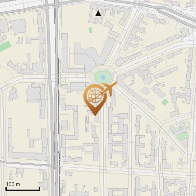 Karte Prinzregentenstraße 1-2, 10717 Berlin