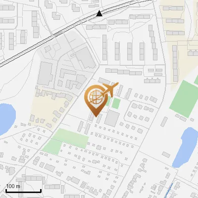 Karte Querkamp 68, 22119 Hamburg