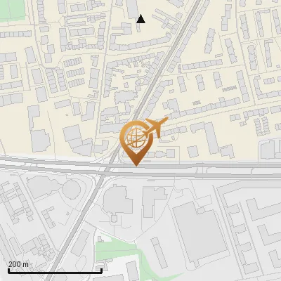 Karte Raderberggürtel 1-9, 50968 Köln