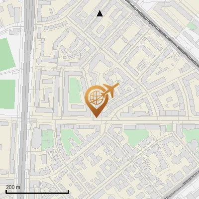 Karte Raglovichstraße 3-8, 80637 München