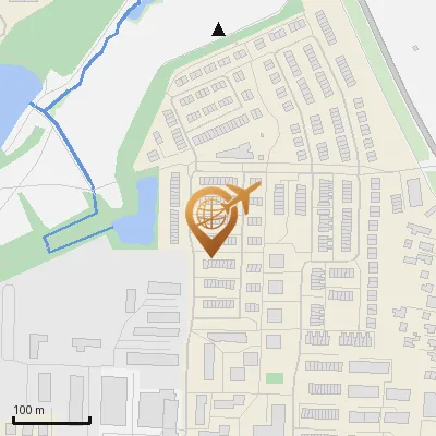 Karte Rahlstedter Kamp 100-126, 22143 Hamburg