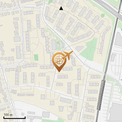 Karte Rebenacker 6, 22523 Hamburg