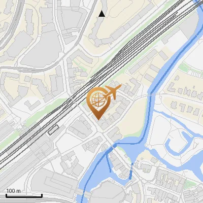 Karte Reetwerder 2-4, 21029 Hamburg