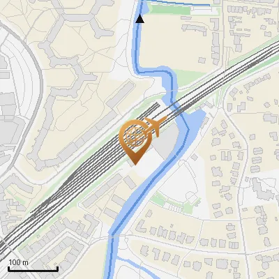 Karte Reetwerder 25, 21029 Hamburg