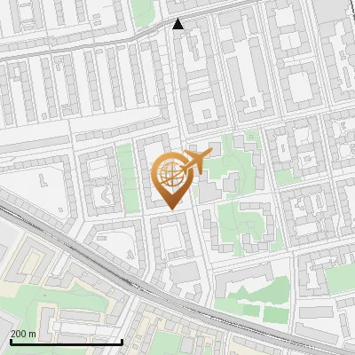 Karte Renatastraße 25-33, 80634 München