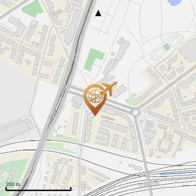 Karte Rendsburger Platz 12, 51065 Köln