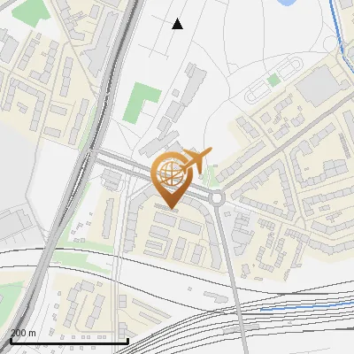 Karte Rendsburger Platz 14-22, 51065 Köln