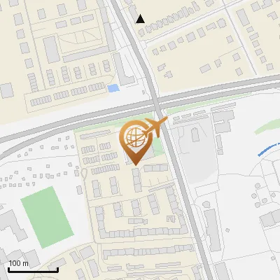 Karte Rennbahnstraße 115, 22111 Hamburg