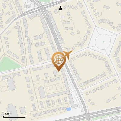 Karte Rennbahnstraße 145, 22043 Hamburg