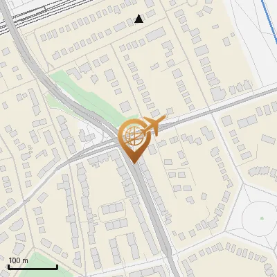 Karte Rennbahnstraße 175-194, 22043 Hamburg