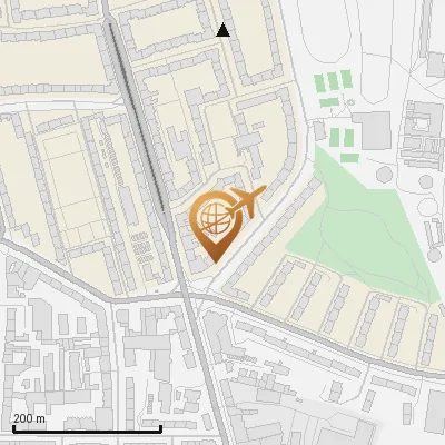 Karte Rennbahnstraße 23-33, 50737 Köln