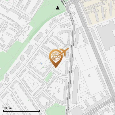 Karte Resedenweg 3, 81547 München