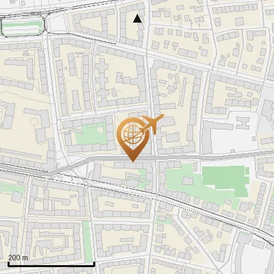 Karte Rheinstraße 22, 80803 München