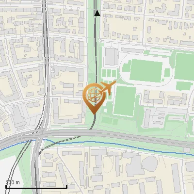 Karte Ricarda-Huch-Straße 3-4, 80807 München