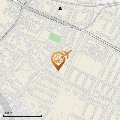 Karte Rißbachstraße 2-12, 81539 München