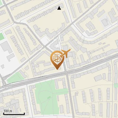 Karte Ritterstraße 16, 22089 Hamburg