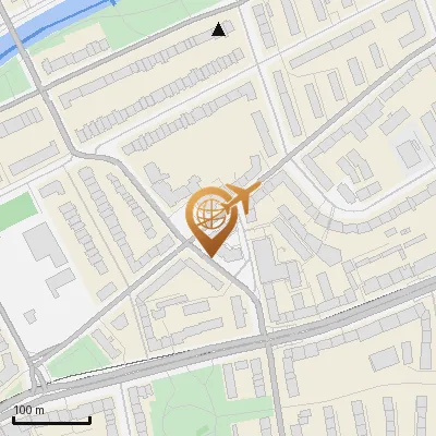 Karte Ritterstraße 4, 22089 Hamburg